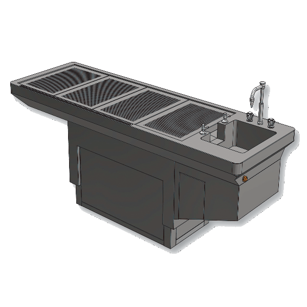autopsy table